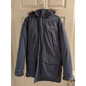 Eddie Bauer "Med Indigo" Superior Down Parka (L)
